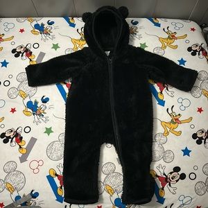 Baby GAP infant bear Sherpa sweatsuit brand new 3-6 months